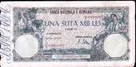 Romania Issued Billete De UNA SUTA LEI,21 Octombrie 1946,VF. - Roumanie