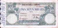 Romania Issued Billete De UNA SUTA LEI,20 Decembrie 1946,VF. - Rumania