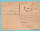 Feldpost-kaart Met Stempel QUENAST Op 14/11/40 Naar STALAG, Stempel "Retour" Nach Belgien / Entlassen Heimat .... - Guerra 40 – 45 (Cartas & Documentos)