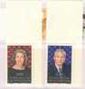 1991 LIECHTENSTEIN KING AND WIFE 2V FURST HANS-ADAM II UND FURSTIN MARIE VON - Ungebraucht