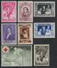 Belgie OCB 496 / 503 (*) - Unused Stamps