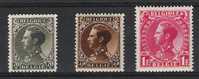 Belgie OCB 401 / 403 (*) - 1934-1935 Leopoldo III