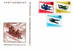 DDR 1966 Fdc Championnat Mondial De Glisseurs Luge - Winter (Varia)