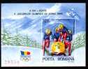 Romania Nondantele Sheet 1992 Mint Olympic Games Albertville.. - Invierno 1992: Albertville