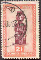 Pays : 131,1 (Congo Belge)  Yvert Et Tellier  N° :  287 (o) - Used Stamps