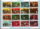 Guinéa 1974 Bloc Dentelé 16 Timbres Napoléon  Sa Vie - Napoleon