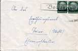 Lot 44: Lettre Avec Grand Cachet Caoutchouc Bollingen (Boulange) Avec Paire De 6 Pf Vert, 19.08.1941 - Other & Unclassified