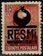 TURKEY...Michel # 17...Dienstmarken...MNH. - Neufs