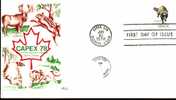 Usa  1978 Fdc CAPEX 78   Animaux   Raccoon  Raton Laveur - Rongeurs