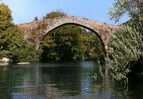 CARTE POSTALE DE CORSE - SARTENE - LE PONT DE SPINACAVALLO - Sartene