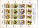 BULGARIA / BULGARIE  DINOSAURS - 2003  Sheet - MNH - Blocs-feuillets