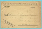 Brief "gemeentebestuur Van Sinte-Catharina-Lombeek Met Naamstempel TERNATH , Gebruikt Als Noodstempel - Foruna (1919)