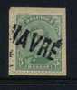 137 Op Fragment  Met Naamstempel HAVRE  (noodstempel) - 1915-1920 Albert I