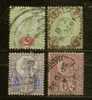 GRANDE BRETAGNE Nº 94,97,99,100, Obl. - Used Stamps