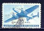 USA, Airmail Yvert No 31 - 2a. 1941-1960 Usati