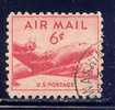 USA, Airmail Yvert No 35 - 2a. 1941-1960 Afgestempeld