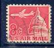 USA, Airmail Yvert No 61 - 3a. 1961-… Usati