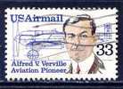 USA, Airmail Yvert No 107 - 3a. 1961-… Afgestempeld