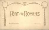 PONT EN ROYANS Carnet 10 CPA - Pont-en-Royans