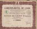 CARLTON HOTEL DE LYON § - Turismo