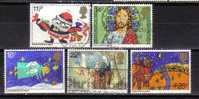 Great Britain 1981 Christmas Complete Set FU - Altri & Non Classificati