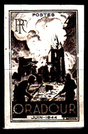 France 742** Oradour ( Non Dentelé ) - WO2