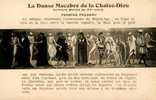 CPA LA CHAISE DIEU LA DANSE MACABRE PREMIER PANNEAU - La Chaise Dieu