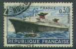 #2506 - France/Paquebot France Yvert 1325 Obl - Ships