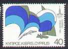 180N0109 Voile 517 Chypre 1980 Neuf ** Jeux Olympiques De Moscou - Zeilen