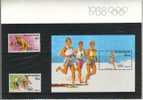 BELGIUM PRESENTATION PACK 1988 OLYMPICS CYCLING ATHLETICS TENNIS BICYCLE FIETS - Zomer 1988: Seoel