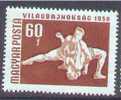 A0002 Lutte 1260 Hongrie 1958 Neuf ** - Wrestling