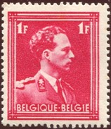 COB  428 (*) / Yvert Et Tellier N° : 428 (*) - 1936-1957 Open Kraag