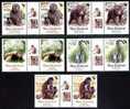 NEW ZEALAND : 28-01-2004 (**) GUTTER PAIR SET - Zoo Animals - Unused Stamps