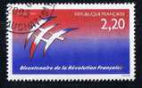 #2847 - France/Bicentenaire De La Révolution Yvert 2560 Obl - French Revolution