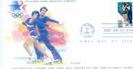 FDC USA 1984 JEUX OLYMPIQUES DE LAKE PLACID  PATINAGE ARTISTIQUE - Winter 1984: Sarajevo