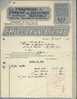 IMPRIMERIE ET FABRIQUE DE REGISTRES   BRUXELLES  1937 - Stamperia & Cartoleria