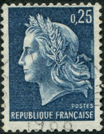 Pays : 189,07 (France : 5e République)  Yvert Et Tellier N° : 1535 (o) - 1967-1970 Marianne Of Cheffer