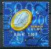 #3055 - France/Euro Yvert 3402 Obl - Münzen