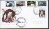 AUSTRALIAN ANTARCTIC TERRITORY 1992 MACQUARIE ISLAND WILDLIFE COVER - SEALS, PENGUINS, BIRDS. GERMAN CANCEL - Altri & Non Classificati