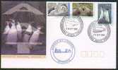 AUSTRALIAN ANTARCTIC TERRITORY 1993 MAWSON WILDLIFE COVER - SEALS, PENGUINS. GERMAN CANCEL - Autres & Non Classés