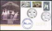 AUSTRALIAN ANTARCTIC TERRITORY 1993 CASEY WILDLIFE COVER - SEALS, PENGUINS. GERMAN CANCEL - Other & Unclassified