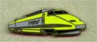 PIN´S SNCF TGV JAUNE [4355] - TGV