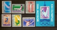 Bulgarije Bulgarie 1979 Yvertnr. 2477-82 Et Bloc 88 *** MNH Cote 24.00 Euro Sport - Nuovi