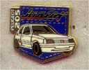 PIN'S PEUGEOT 205 JUNIOR SIGNE HELIUM PARIS [4397] - Peugeot