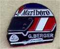 PIN'S CASQUE G BERGER PUBLICITE CIGARETTES MARLBORO [4424] - F1