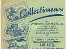 Publicité 14 X 22 Cm  Chocolat Menier - Chocolate
