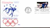 Usa 1980  Fdc Speed Skating JO 80  Lake Placid Patinage De Vitesse - Winter (Other)