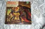 ANCIEN ANNEE 59  33T ZORRO + LIVRET ET PLANCHE A DESSIN - 45 Rpm - Maxi-Single