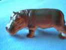 Hippopotame En Caoutchouc - Neuf - Longueur: 20 Cm - Ref 7945 - Other & Unclassified