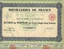 DISTILLERIES DE FRANCE (GRENOBLE) - Water